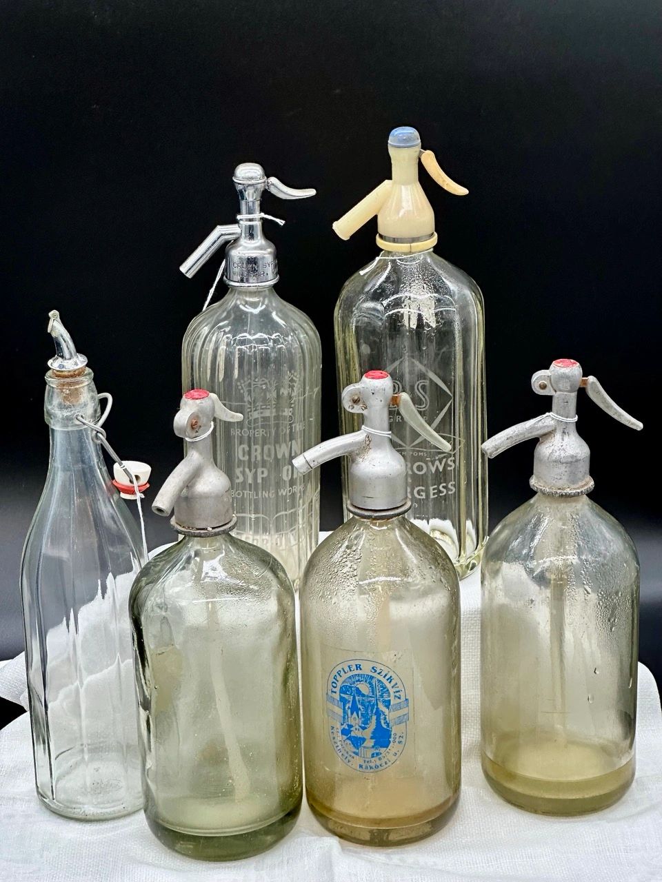 Fizz, Form, and Function: The Charm of Vintage Seltzer Bottles
