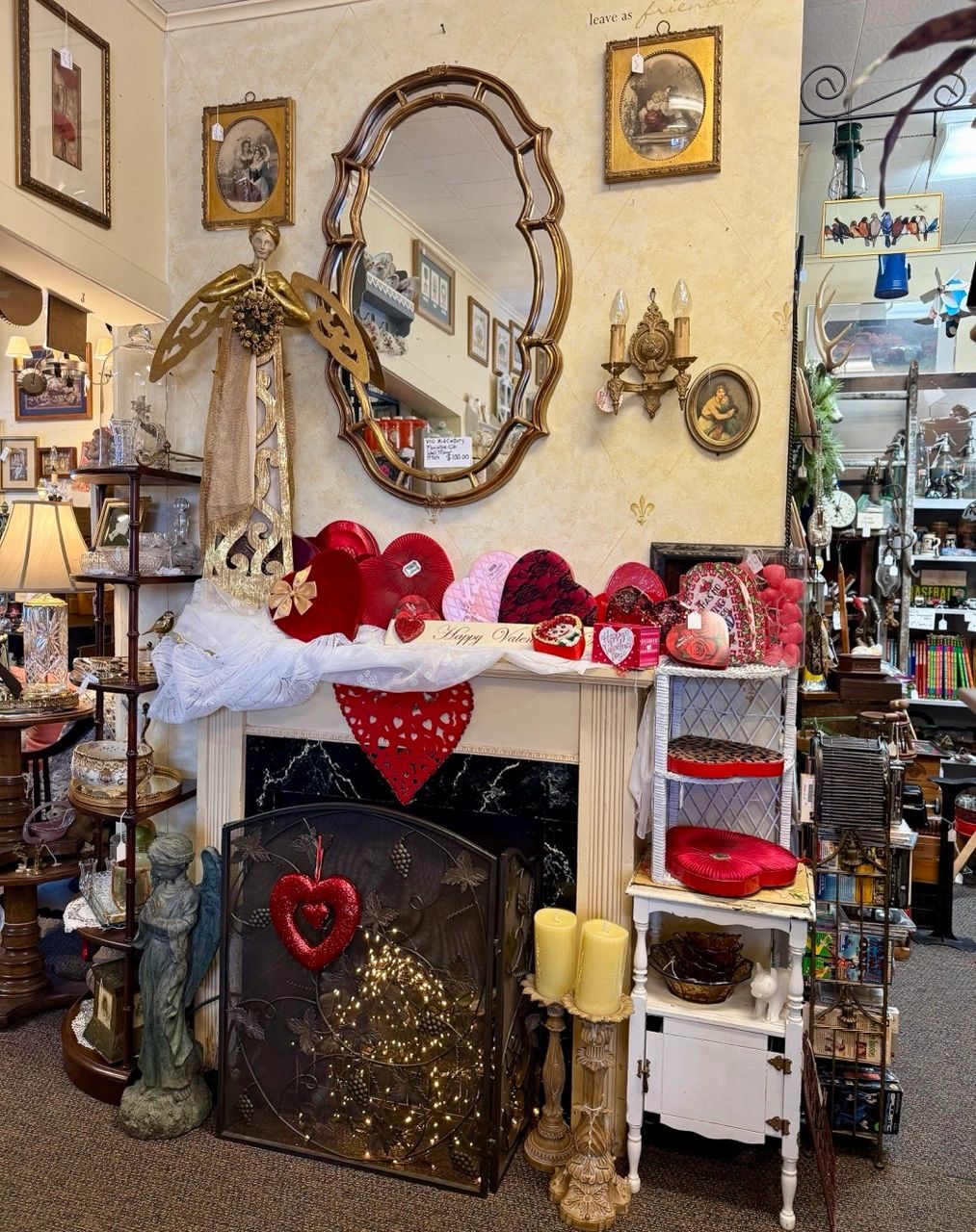 Love is in the Air at Pollyanna’s Antiques 💕