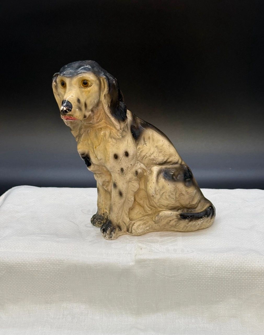 Faithful & Forever: A Vintage Staffordshire-Style Spaniel