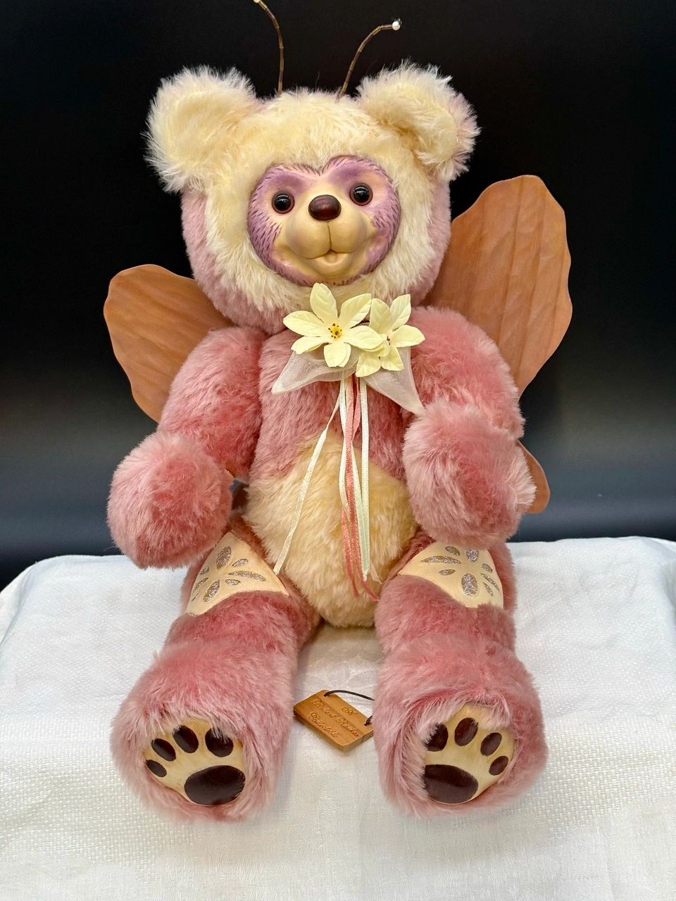 Rosyvette: A Limited Edition Robert Raikes Fairy Bear in Bloom